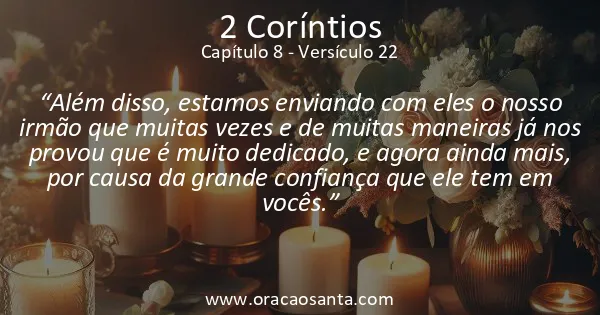2 Coríntios 8:22