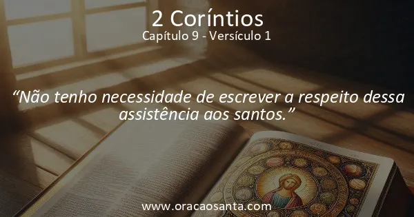 2 Coríntios 9:1