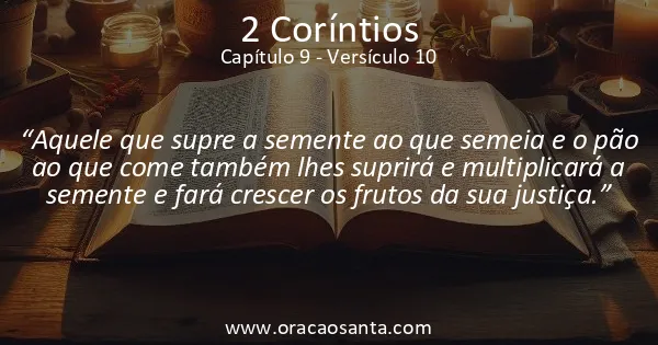 2 Coríntios 9:10