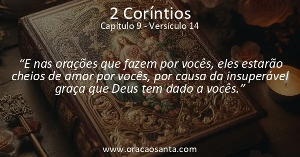 2 Coríntios 9:14