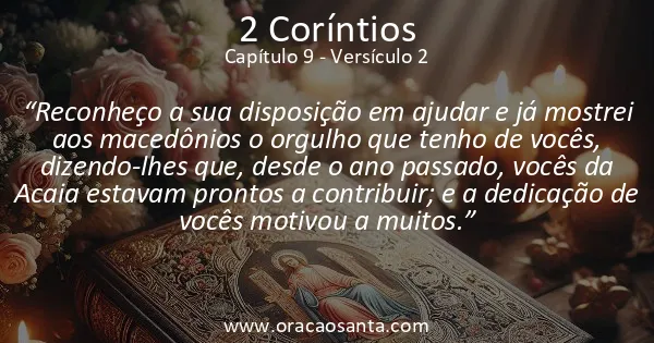2 Coríntios 9:2