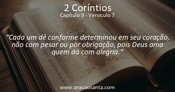2 Coríntios 9:7