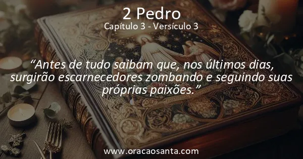 2 Pedro 3:3