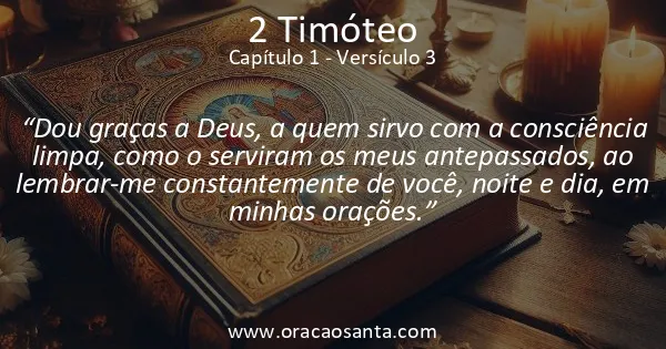 2 Timóteo 1:3