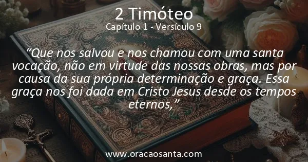 2 Timóteo 1:9