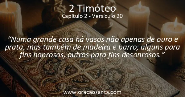 2 Timóteo 2:20