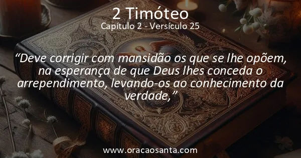2 Timóteo 2:25