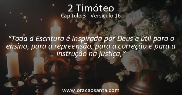 2 Timóteo 3:16