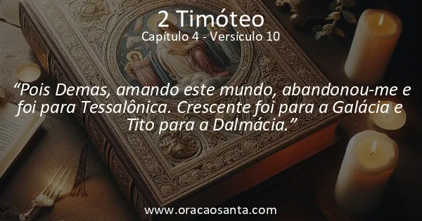 2 Timóteo 4:10