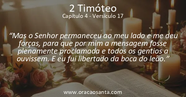 2 Timóteo 4:17