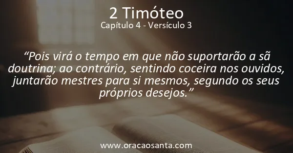 2 Timóteo 4:3