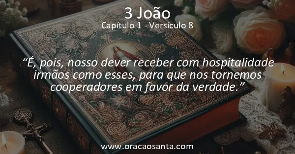 3 João 1:8