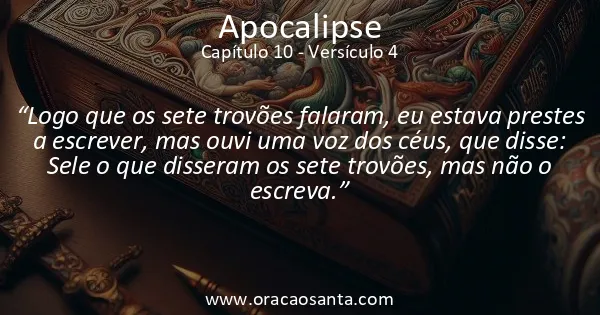 Apocalipse 10:4