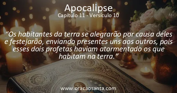 Apocalipse 11:10