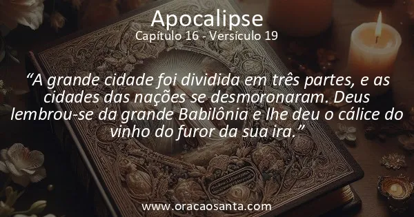 Apocalipse 16:19