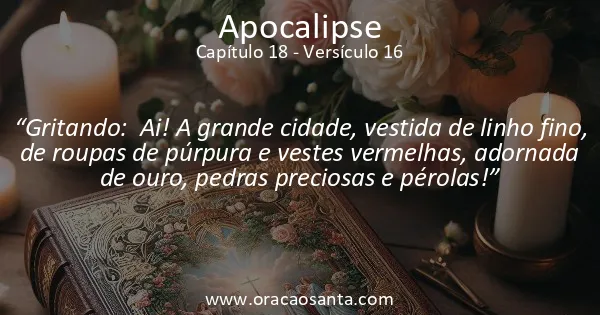 Apocalipse 18:16