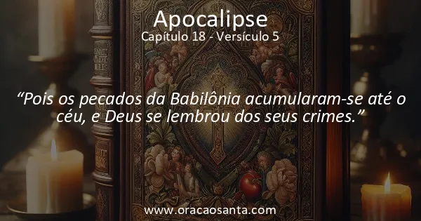 Apocalipse 18:5