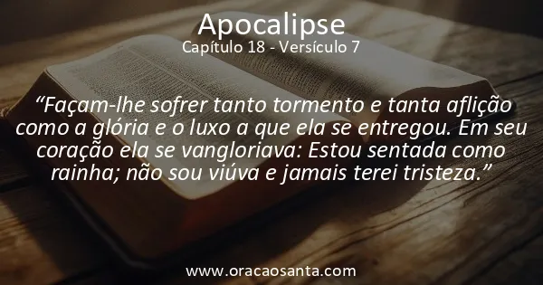 Apocalipse 18:7