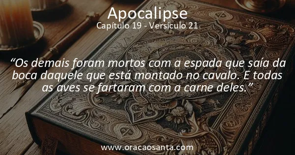 Apocalipse 19:21