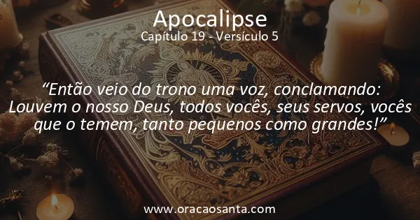 Apocalipse 19:5