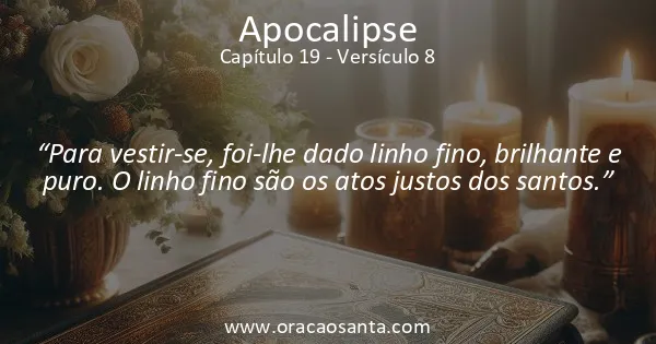 Apocalipse 19:8