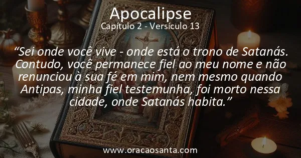 Apocalipse 2:13