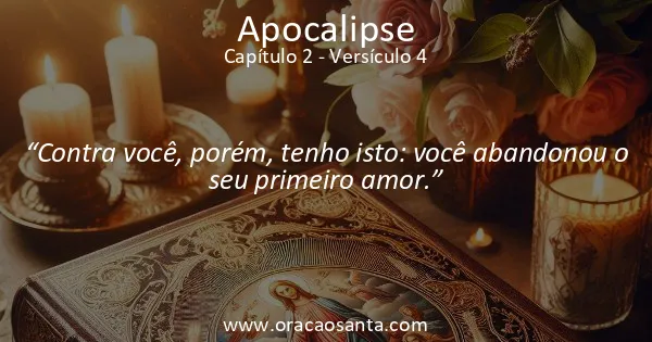 Apocalipse 2:4