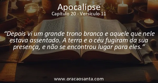 Apocalipse 20:11