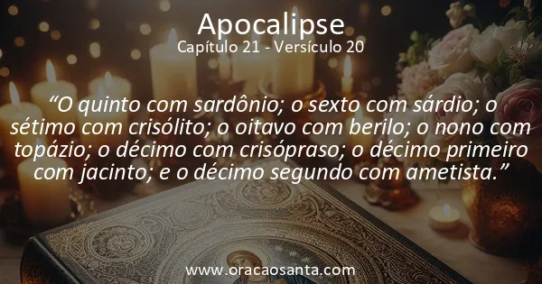 Apocalipse 21:20