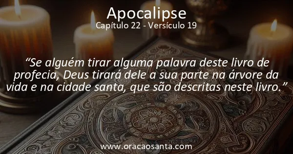 Apocalipse 22:19