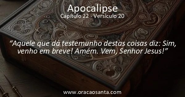 Apocalipse 22:20
