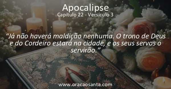 Apocalipse 22:3