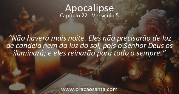 Apocalipse 22:5