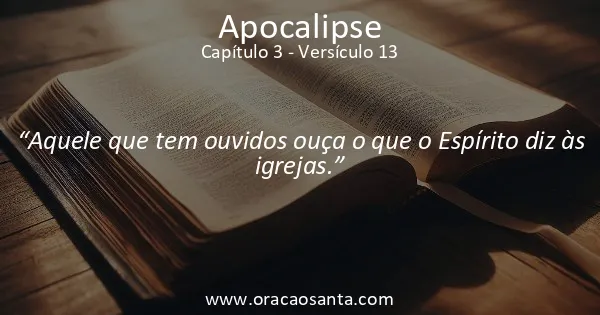 Apocalipse 3:13