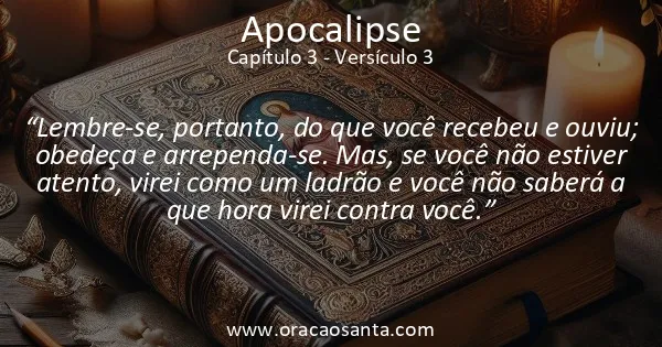 Apocalipse 3:3