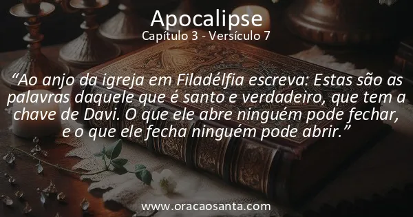 Apocalipse 3:7