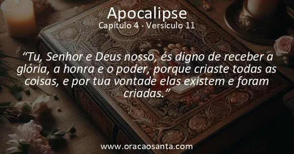 Apocalipse 4:11