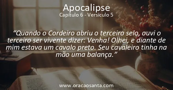 Apocalipse 6:5