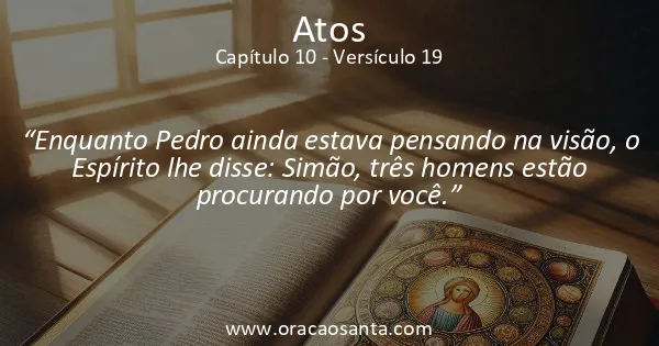 Atos 10:19