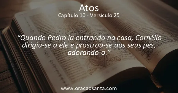 Atos 10:25