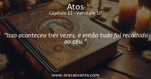 Atos 11:10