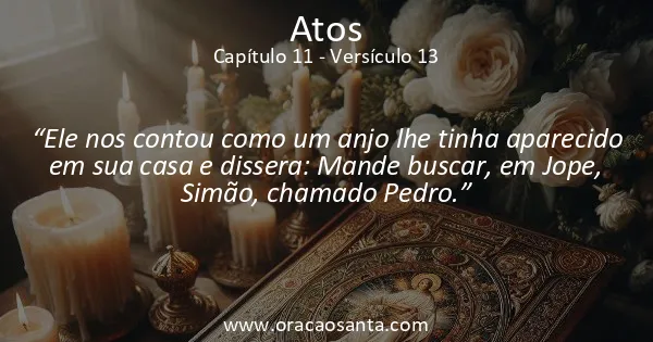 Atos 11:13