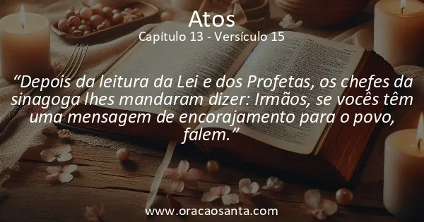 Atos 13:15