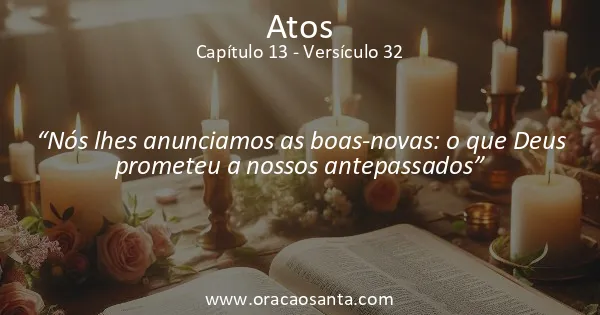 Atos 13:32