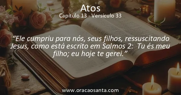 Atos 13:33