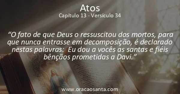 Atos 13:34