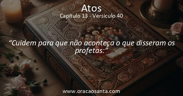 Atos 13:40
