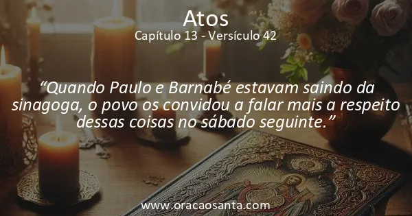 Atos 13:42
