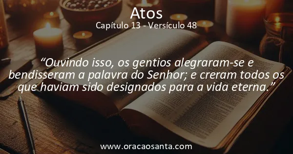 Atos 13:48