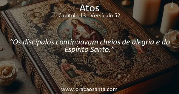 Atos 13:52